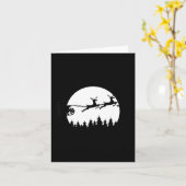 Merry Christmas Funny Quote For Xmas Lovers  Kaart (Gele Bloem)