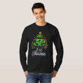 Merry Christmas Game Controller Tree Kid Adult Lig T-shirt (Voorkant volledig)