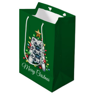 Merry Christmas Gamer Medium Cadeauzakje