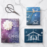 Merry CHRISTmas Geboorte Christelijke Ruimte Galax Inpakpapier Vel<br><div class="desc">Wij zeggen "Vrolijk kerstfeest", maar vaak vergeten wij de oorsprong van de woorden. Deze originele handbelettering gebruikt zijn unieke ontwerp om het verhaal eenvoudig en elegant te vertellen. Show uw kerstgeest en deel uw geloof met anderen. Afbeeldingen van de sterrenstelsels geven een geweldige achtergrond die Gods handwerk laat zien. Dit...</div>