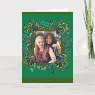 "Merry Christmas" gepersonaliseerd met foto en naa Kaart