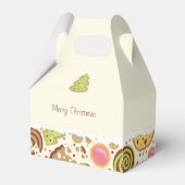 Merry Christmas Gepersonaliseerde cookie box Bedankdoosjes (Voorkant Zijde)