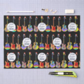 Merry Christmas gepersonaliseerde zakelijke Logo g Tissuepapier (Craft)