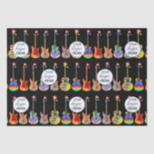 Merry Christmas gepersonaliseerde zakelijke Logo g Tissuepapier (Voorkant)