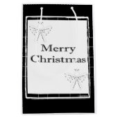 Merry Christmas Gift Bags Medium Cadeauzakje (Voorkant)