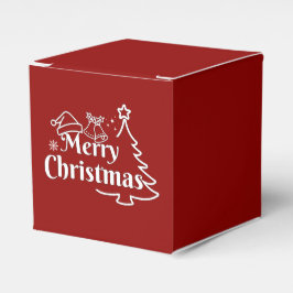 Merry Christmas Gift Box Bedankdoosjes