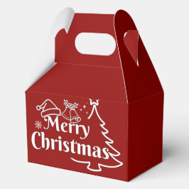 Merry Christmas Gift Box Bedankdoosjes