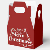 Merry Christmas Gift Box Bedankdoosjes (Open)