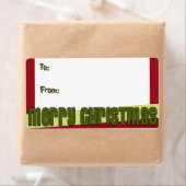 Merry Christmas Gift Labels - Groot (Insitu)