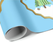 MERRY CHRISTMAS GIRAFFE. CADEAUPAPIER (Rol Hoek)