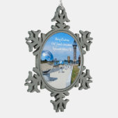 Merry Christmas Girl Puzzle Mon. ornament (Links)