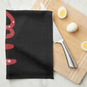 Merry Christmas Glitter Holiday Theedoek (Quarter Fold)