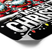 Merry Christmas Gnome Funny Family Christmas  Poster (Hoek)