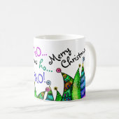 Merry Christmas Gnomes Mug Koffiemok (Voorkant rechts)