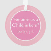 Merry Christmas Godchild gepersonaliseerd ornament (achterkant)