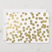 MERRY CHRISTMAS Gold Modern Photo Afbeelding Holid Feestdagenkaart (Achterkant)