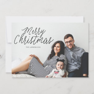 MERRY CHRISTMAS GOLD wenskaart voor kerstmis Feestdagenkaart