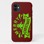 MERRY CHRISTMAS grappig ontbijtman Case-Mate iPhone Case (Achterkant)