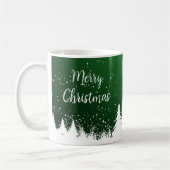  Merry Christmas Green Mug Koffiemok (Links)