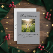 Merry Christmas Greeting Card Bedankkaart