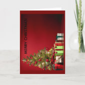 Merry Christmas Greeting Card Kaart (Voorkant)