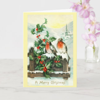 Merry Christmas Greeting Card Kaart