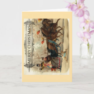 Merry Christmas Greeting Card Kaart