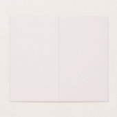 Merry Christmas Greeting Card Off-White Design Kaart (Binnenkant ongevouwen)