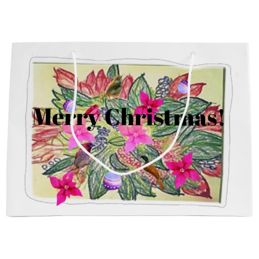 Merry Christmas! Groot Cadeauzakje (Voorkant)