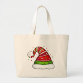 Merry Christmas  Grote Tote Bag (Voorkant)
