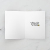 Merry Christmas Guinea Pig Greeting Card Kaart (Binnen)