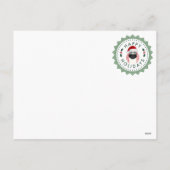 Merry Christmas Habibi Candy Cane Heart Feestdagenkaart (Achterkant)