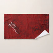 Merry Christmas Hand Towel Handdoek (Handdoek)