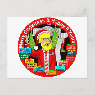 Merry Christmas & Happy 8 Years Feestdagenkaart