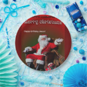 MERRY CHRISTMAS - HAPPY BIRTHDAY JESUS PAPIEREN BORDJE (Feest)