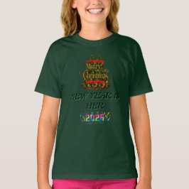  Merry Christmas & Happy New Year 2026 T-shirt