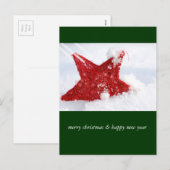 merry christmas & happy new year feestdagenkaart (Voorkant / Achterkant)