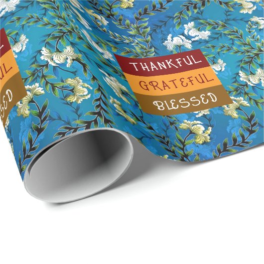 Merry Christmas Happy New Year Holiday Season Cadeaupapier (Rol Hoek)