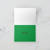 MERRY CHRISTMAS/HAPPY NEW YEAR KAART (Binnen)