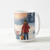 Merry Christmas & Happy New Year Koffiemok (Voorkant rechts)