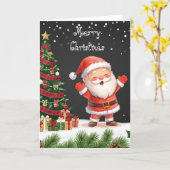 Merry Christmas heartfelt wishes & whimsical   Kaart (Gele Bloem)