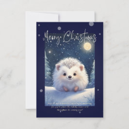 Merry Christmas | Hedgehog 