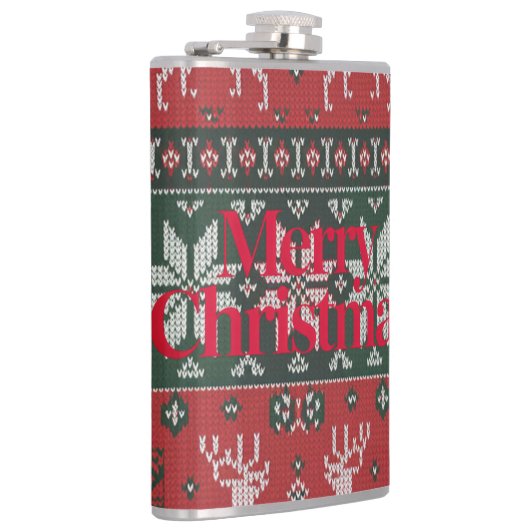 Merry Christmas Heupfles (Rechts)