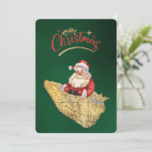 Merry Christmas Hilton Head Island kaart met de ke (Staand voorkant)