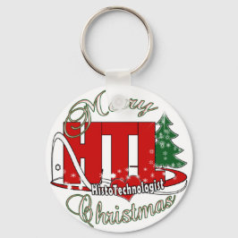MERRY CHRISTMAS HISTOTECHNOLOGIST SLEUTELHANGER
