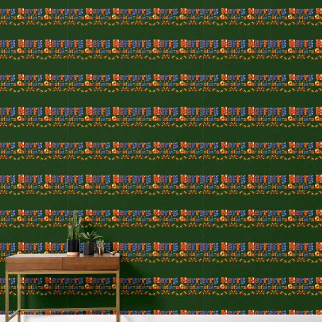 Merry Christmas  Holiday Behang (Hal)