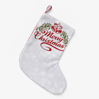 "Merry Christmas" Holiday Stocking Kleine Kerstsok