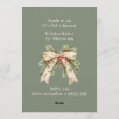 Merry Christmas House Party  Kaart (Achterkant)