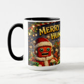 Merry Christmas human unit funny robot holiday to Mok (Links)