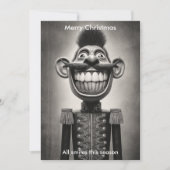 Merry Christmas Humor Santa Holidays greeting  Feestdagenkaart (Voorkant)